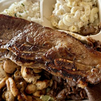 Ipo Hawaiian BBQ - Combo 1: Bbq Mix Plate - Hawaiian Near Me - Poway, California
