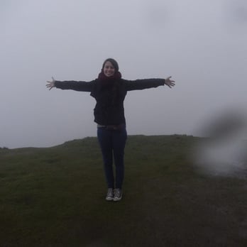 Arthur's Seat - We made it to the top, but obviously we didn't get the view of the city. But I was still excited! April 2014 - Hiking Near Me - Edinburgh, EDH