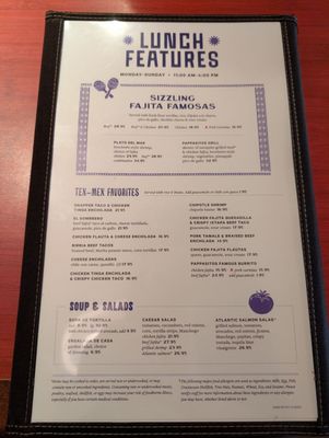 Menu photo 8 Pappasito's Cantina Houston, TX Menu photo 8 Pappasito's Cantina Houston, TX