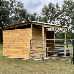 Cow barn build