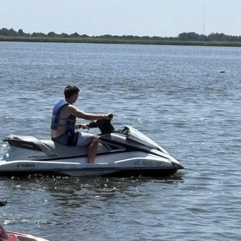 Causeway Watersports - heading out for his first time! - Boating Near Me - Nags Head, North Carolina Causeway Watersports - heading out for his first time! - Boating Near Me - Nags Head, North Carolina