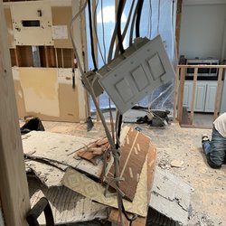 Bray & Scarff - Removal of stone flooring