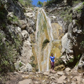 San Ysidro Falls Trail - at the falls!!! - Hiking Near Me - Montecito, California