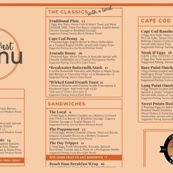 Cape Cod Coffee - Menu - Coffee & Tea Near Me - Mashpee, Massachusetts