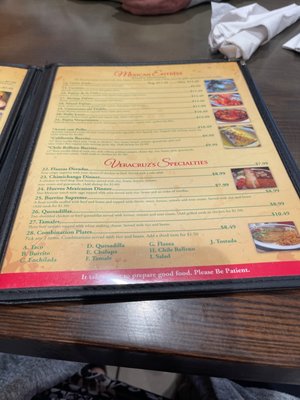 Menu photo 8 Mi Veracruz Mexican Restaurant Jacksonville, FL Menu photo 8 Mi Veracruz Mexican Restaurant Jacksonville, FL