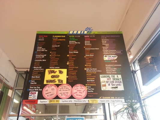 Menu photo 8 Oasis Tea Zone - Renton Renton, WA Menu photo 8 Oasis Tea Zone - Renton Renton, WA