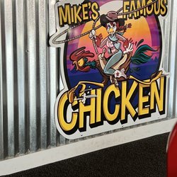 Mike’s Famous Chicken - Amazing logo