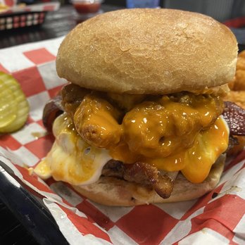 Off the Wall Sandwich - Bills mafia burger - Burgers Near Me - Blasdell, New York Off the Wall Sandwich - Bills mafia burger - Burgers Near Me - Blasdell, New York