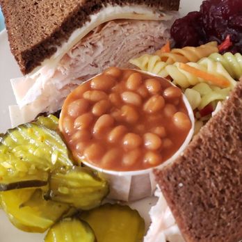 Backstreet - turkey on squaw with baked beans - Sandwiches Near Me - Riverside, California Backstreet - turkey on squaw with baked beans - Sandwiches Near Me - Riverside, California