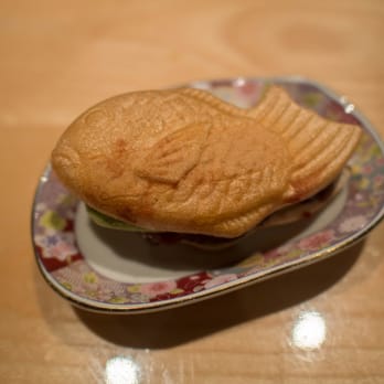 Sushi Yoshizumi - Taiyaki - green tea ice cream, red bean - Sushi Bars Near Me - San Mateo, California Sushi Yoshizumi - Taiyaki - green tea ice cream, red bean - Sushi Bars Near Me - San Mateo, California