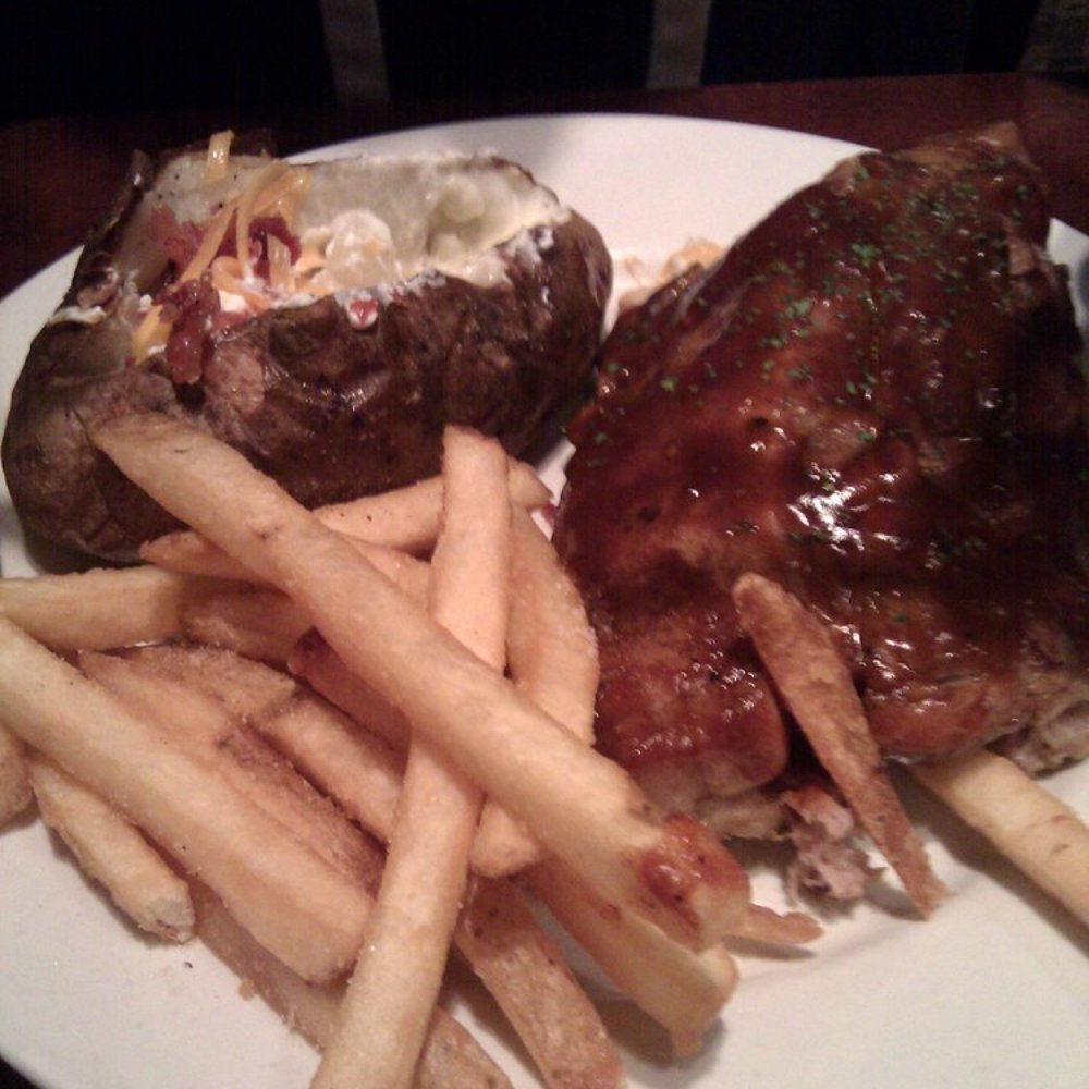 Cheddar's Scratch Kitchen - Ribs, loaded baked potato, and fries - Comfort Food Near Me - Florence, Kentucky