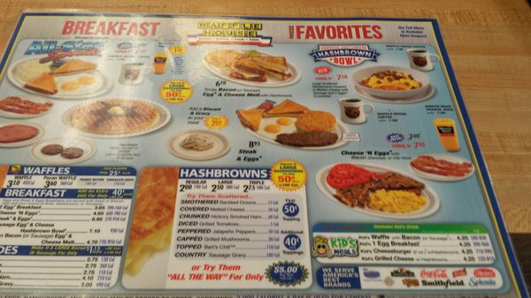 Menu photo 2 Waffle House Augusta, GA Menu photo 2 Waffle House Augusta, GA