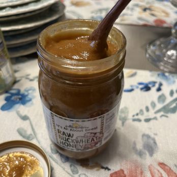 It's All About Bees! - Yes, I have my own jar and this is my guilty /healthy pleasure. - Health Markets Near Me - Ralston, Nebraska