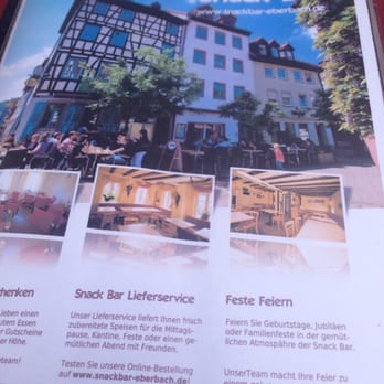 Snackbar - Restaurants Near Me - Eberbach, BW