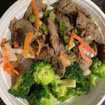 Rayman's Nudough - Lemongrass Beef Over Rice (COM BO NUONG) - Vietnamese Near Me - Oakland, California Rayman's Nudough - Lemongrass Beef Over Rice (COM BO NUONG) - Vietnamese Near Me - Oakland, California