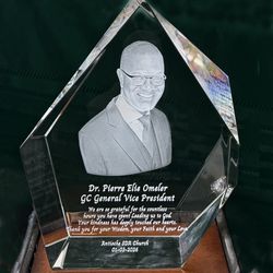 Crystal Prints - Prestige Crystal Award