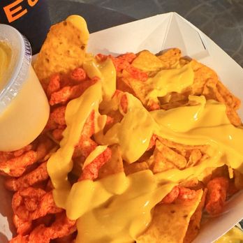 Regal UA Midway - Doritos w flaming hot Cheetos & cheese. So good. - Cinema Near Me - Forest Hills, New York Regal UA Midway - Doritos w flaming hot Cheetos & cheese. So good. - Cinema Near Me - Forest Hills, New York