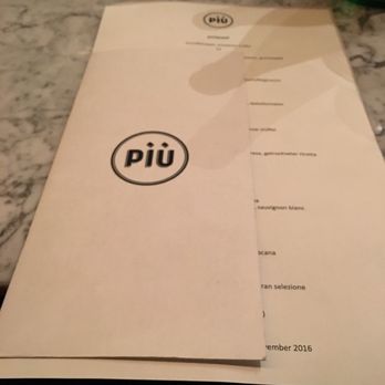 Più - Menu - Italian Near Me - Zürich, ZH Più - Menu - Italian Near Me - Zürich, ZH