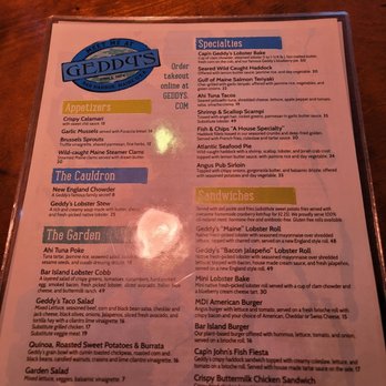 Geddy's - Seafood Near Me - Bar Harbor, Maine Geddy's - Seafood Near Me - Bar Harbor, Maine