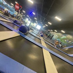 Sky Zone Trampoline Park - The trampolines