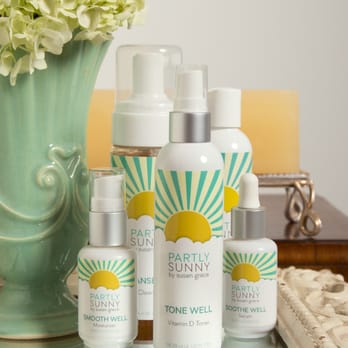 Susan Grace Skincare - The famous Partly Sunny vitamin D toner. - Skin Care Near Me - Seattle, Washington Susan Grace Skincare - The famous Partly Sunny vitamin D toner. - Skin Care Near Me - Seattle, Washington