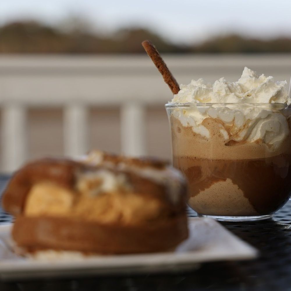 Fox Meadows Creamery - Nothing beats an affogato with Pumpkin Brûlée ice cream. - Ice Cream & Frozen Yogurt Near Me - Ephrata, Pennsylvania Fox Meadows Creamery - Nothing beats an affogato with Pumpkin Brûlée ice cream. - Ice Cream & Frozen Yogurt Near Me - Ephrata, Pennsylvania
