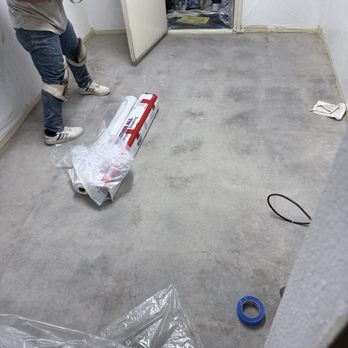 Mister Shine Marble Maintenance - After filling cracks and sanding down thinset - Flooring Near Me Mister Shine Marble Maintenance - After filling cracks and sanding down thinset - Flooring Near Me