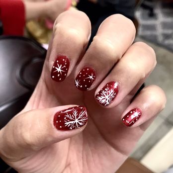 Lavender Nails - Christmas nails - Nail Salons Near Me - Pinole, California