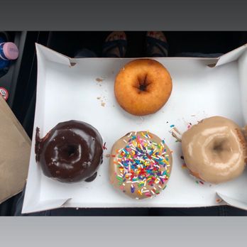Duck Donuts - Our 4 donuts we wished we ordered more. - Donuts Near Me - Myrtle Beach, South Carolina