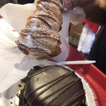 Carlo's Bakery - Lobster tail and chocolate cake - Bakeries Near Me - Hoboken, New Jersey
