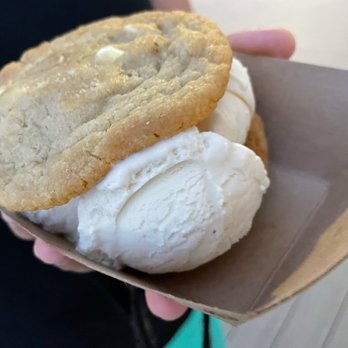 The Baked Bear - a hand holding a cookie and ice cream sandwich - Ice Cream & Frozen Yogurt Near Me - Long Branch, New Jersey The Baked Bear - a hand holding a cookie and ice cream sandwich - Ice Cream & Frozen Yogurt Near Me - Long Branch, New Jersey