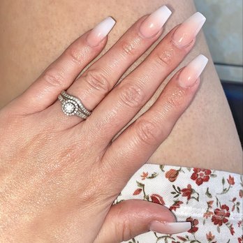 LV Nails Spa - Acrylic Coffin shape, pink ombre. :) - Nail Salons Near Me - Gulfport, Mississippi LV Nails Spa - Acrylic Coffin shape, pink ombre. :) - Nail Salons Near Me - Gulfport, Mississippi