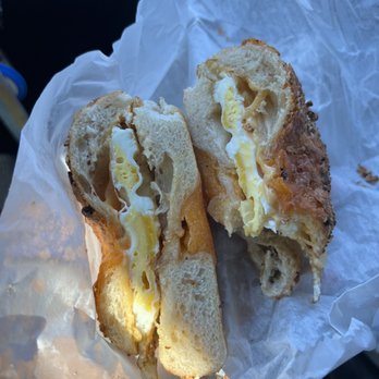 Isaac's Bagel Cafe - Everything jalapeño cheddar - Breakfast & Brunch Near Me - Bloomfield, Connecticut