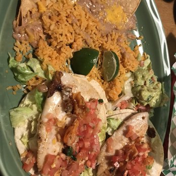 Cancun Cafe - Fish tacos served as platter meal. - Mexican Near Me - Salt Lake City, Utah
