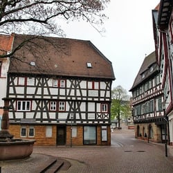 Bäckerei Jost - Bäckerei Jost am Bürgerwehrbrunnen in Bensheim