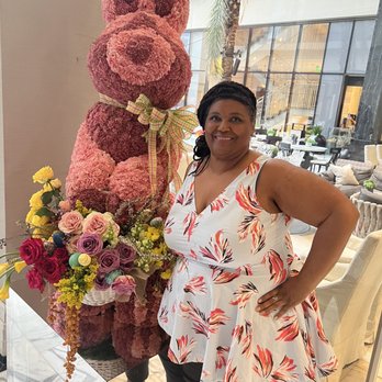 Bloom & Bee - Fresh flower Easter Bunny. Very beautiful! - New American Near Me - Houston, Texas