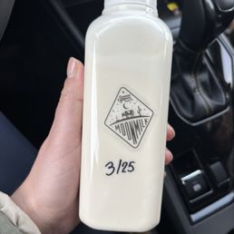 Moon milk to take home and make your own Moon milk to take home and make your own
