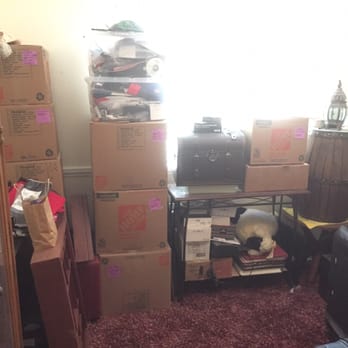 Energy To Organize - Living room items boxed, tagged & staged in the office during remodeling. - Career Counseling Near Me Energy To Organize - Living room items boxed, tagged & staged in the office during remodeling. - Career Counseling Near Me