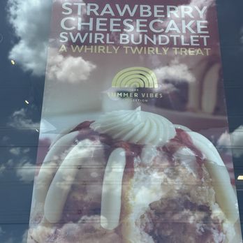 Nothing Bundt Cakes - Sign in Window - Bakeries Near Me - Allen, Texas