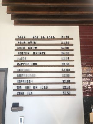 Menu photo 4 Haystack Coffee Norman, OK