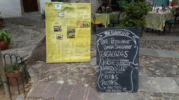 Menu photo 1 Bossanova Guanajuato, GUA