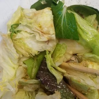 Hanabi Sushi - Look at the iceberg lettuce! - Japanese Near Me - Concord, California