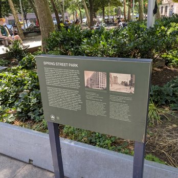 Spring Street Park - Parks Near Me - New York, New York
