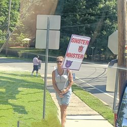 St Paul's Episcopal Church - Mean-spirited protestor