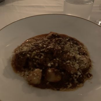 Caruso's - 1/2 of the gnocchi with braised oxtail - New American Near Me - Montecito, California Caruso's - 1/2 of the gnocchi with braised oxtail - New American Near Me - Montecito, California