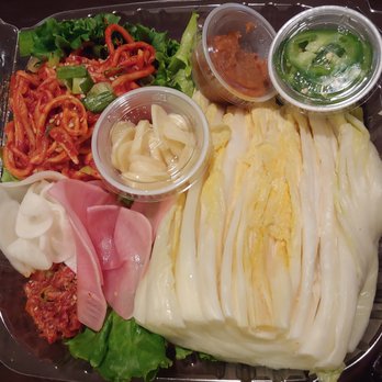 Jong Ga House - bossam - take out (pork pictured separately) - Korean Near Me - Oakland, California Jong Ga House - bossam - take out (pork pictured separately) - Korean Near Me - Oakland, California