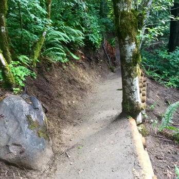 Twin Falls Trailhead - Recent repairs of previous washout - Hiking Near Me - North Bend, Washington Twin Falls Trailhead - Recent repairs of previous washout - Hiking Near Me - North Bend, Washington