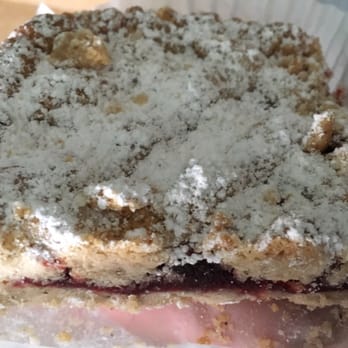 Scialo Bros. Bakery - Raspberry linzer bar (SO good) - Bakeries Near Me - Providence, Rhode Island