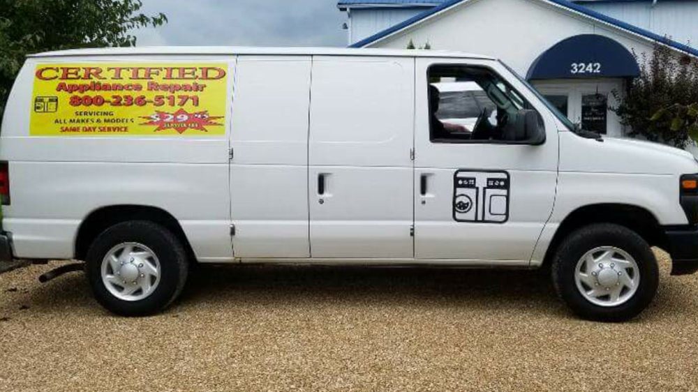 Slide of Certified Appliance Repair