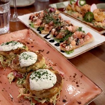 Dilworth Tasting Room - Crab cakes, Burrata, Honey Shrimp - Bars Near Me - Charlotte, North Carolina Dilworth Tasting Room - Crab cakes, Burrata, Honey Shrimp - Bars Near Me - Charlotte, North Carolina
